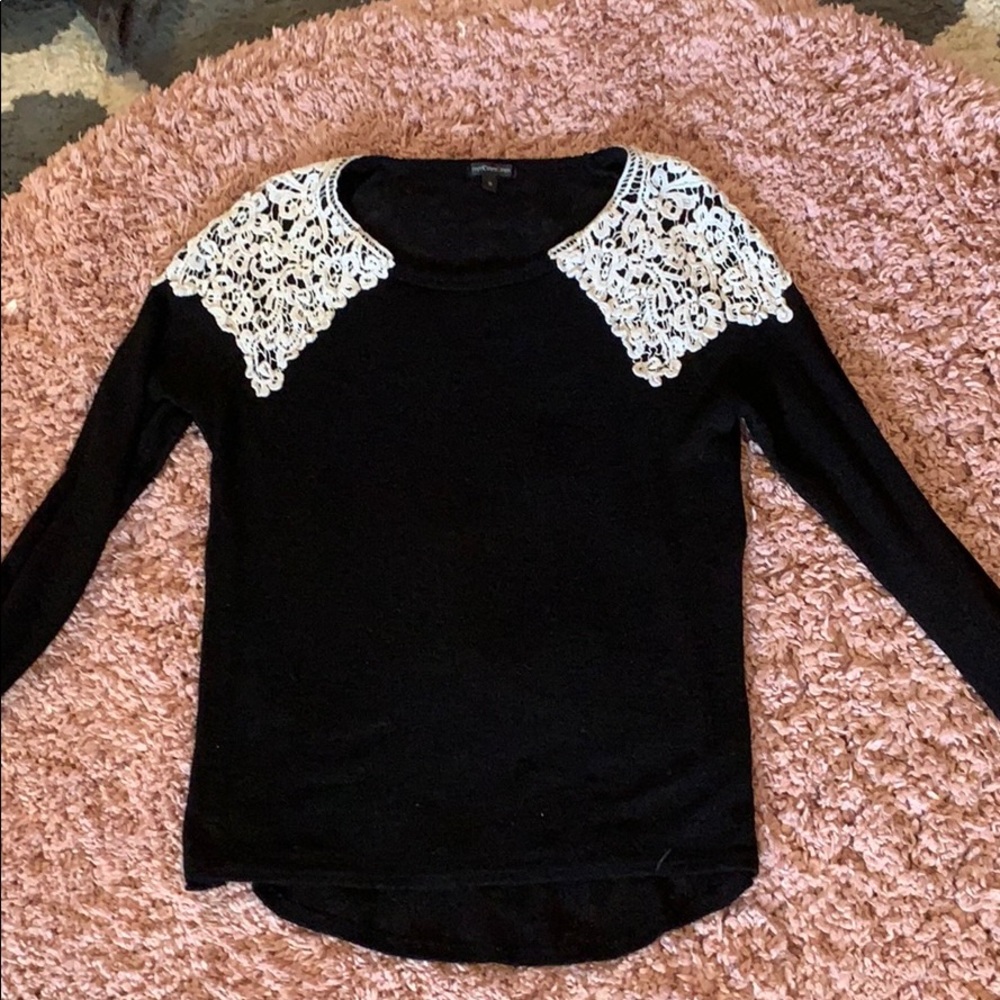 Black sweater